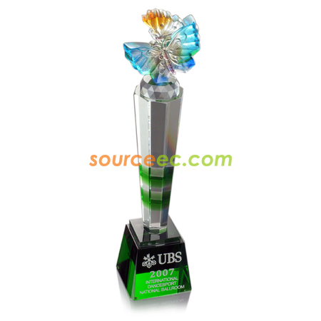 禮品訂造琉璃水晶座紀念品