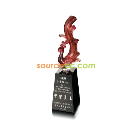 禮品訂造琉璃水晶座紀念品
