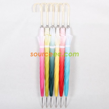 禮品訂造漸變色廣告傘紀念品