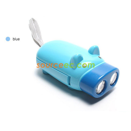 禮品訂造環保豬仔電筒紀念品