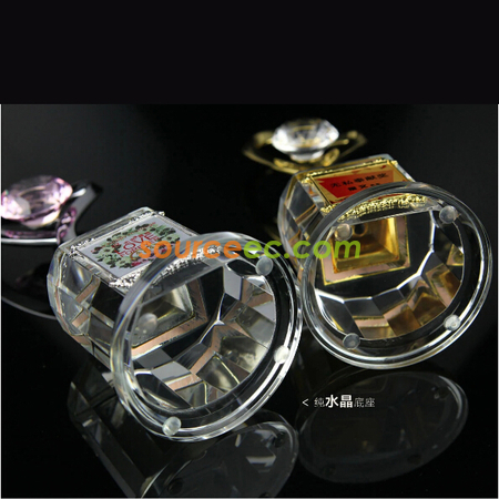 禮品訂造金屬水晶座紀念品