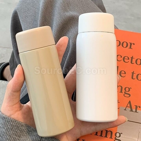 禮品訂造磨砂便攜迷你茶隔保溫杯紀念品