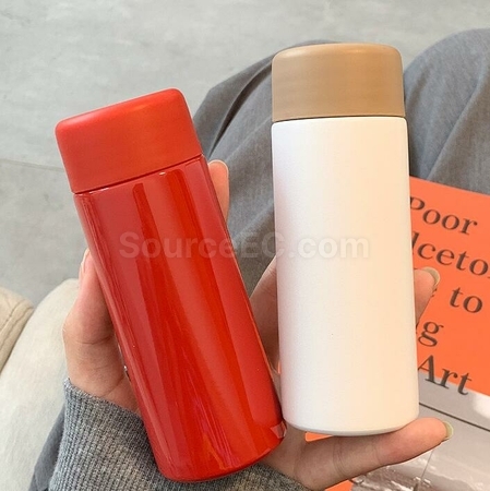禮品訂造磨砂便攜迷你茶隔保溫杯紀念品