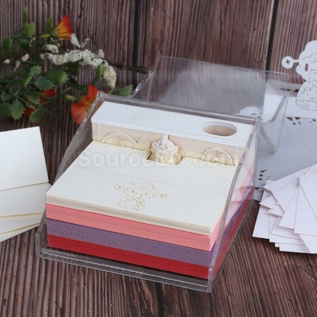 禮品訂造3D財神Memo紙紀念品