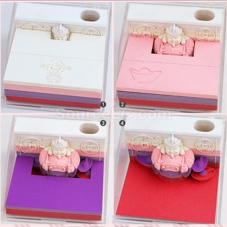 禮品訂造3D財神Memo紙紀念品