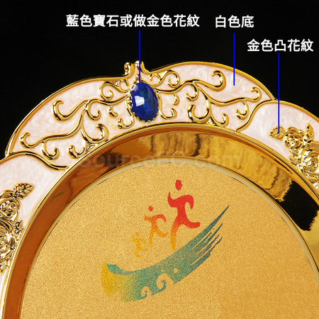禮品訂造雙色銀碟紀念品