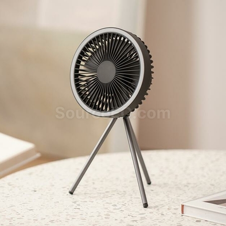 禮品訂造USB充電露營便攜小吊扇燈紀念品