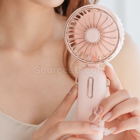 禮品訂造USB桌面迷你便攜充電掛脖小風扇紀念品