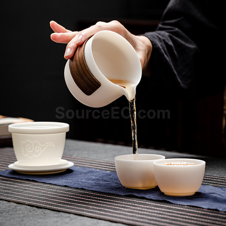 禮品訂造便攜旅行茶具套裝紀念品