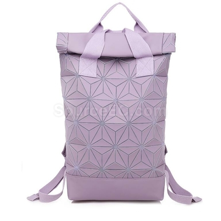 禮品訂造幾何菱格雙肩背包紀念品