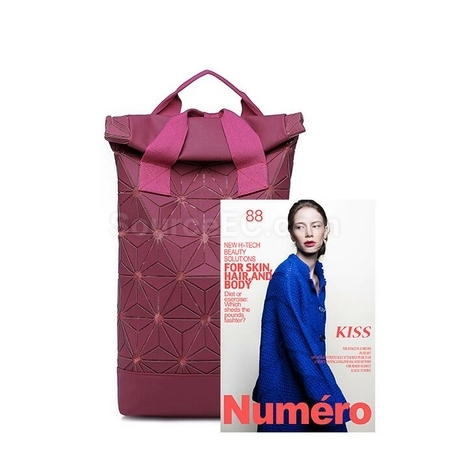 禮品訂造幾何菱格雙肩背包紀念品