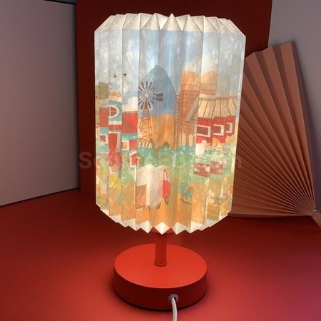 禮品訂造杜邦紙折紙臺燈 紀念品