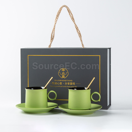 禮品訂造咖啡杯碟套裝	紀念品
