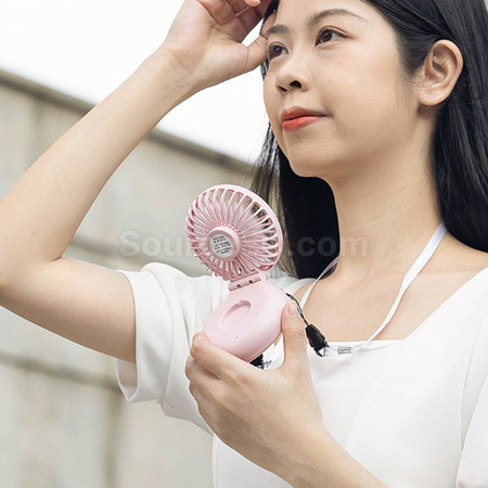 禮品訂造掛脖迷你風扇紀念品