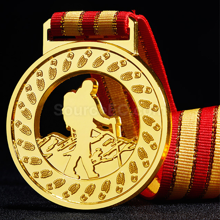 禮品訂造登山金屬獎牌紀念品