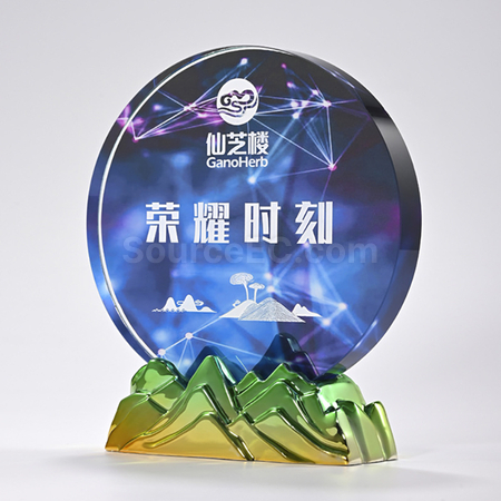 禮品訂造水晶獎座紀念品