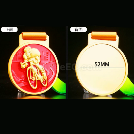 禮品訂造騎行金屬獎牌紀念品