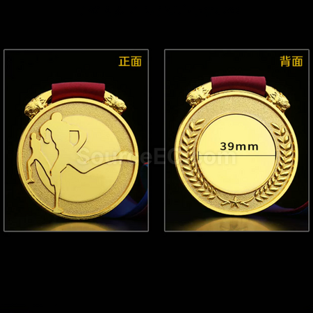 禮品訂造跑步金屬獎牌紀念品