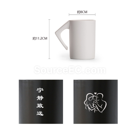 禮品訂造創意倒立陶瓷杯紀念品