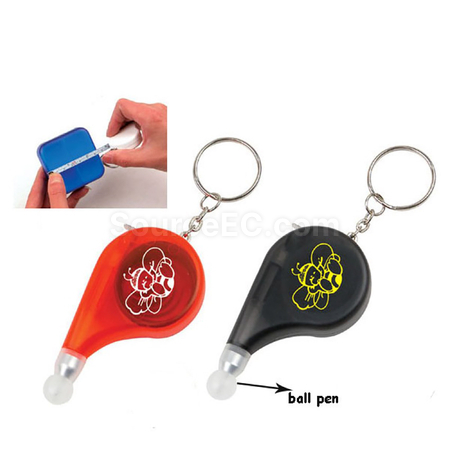 禮品訂造匙扣捲尺和筆紀念品