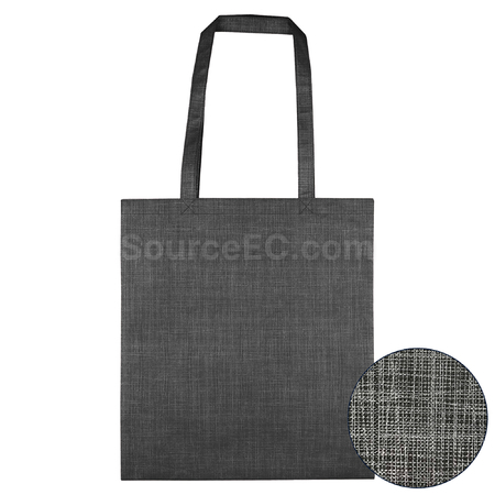 禮品訂造銀線圖案不織布袋紀念品