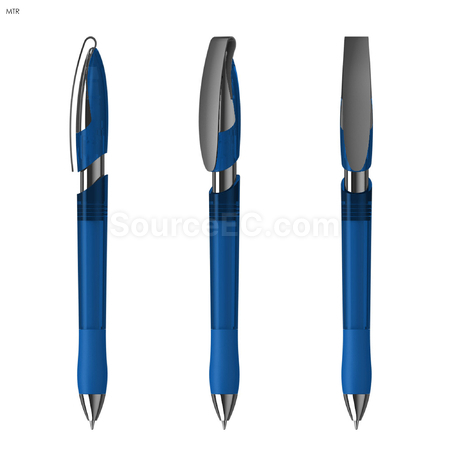 禮品訂造Rodeo MM Grip 透明廣告筆紀念品