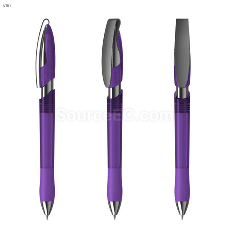 禮品訂造Rodeo MM Grip 透明廣告筆紀念品
