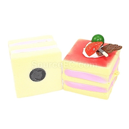 禮品訂造仿真奶油蛋糕減壓玩具紀念品