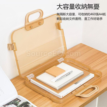禮品訂造日系文青透明資料盒紀念品