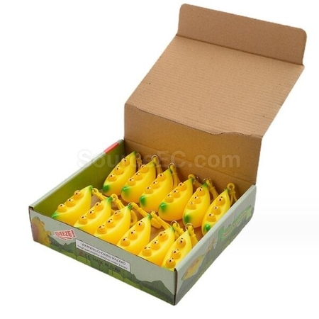 禮品訂造香蕉減壓玩具紀念品