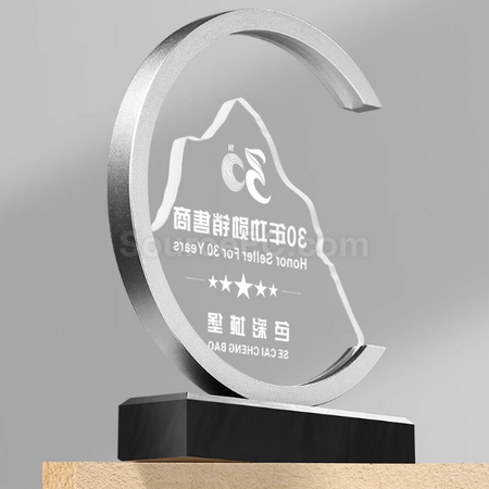 禮品訂造金屬獎座紀念品