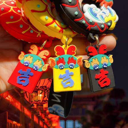 禮品訂造龍年鑰匙扣紀念品