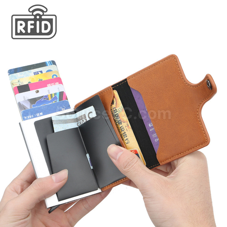 禮品訂造PU RFID卡套錢包紀念品
