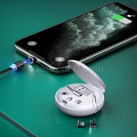 禮品訂造磁吸三合一充電線紀念品