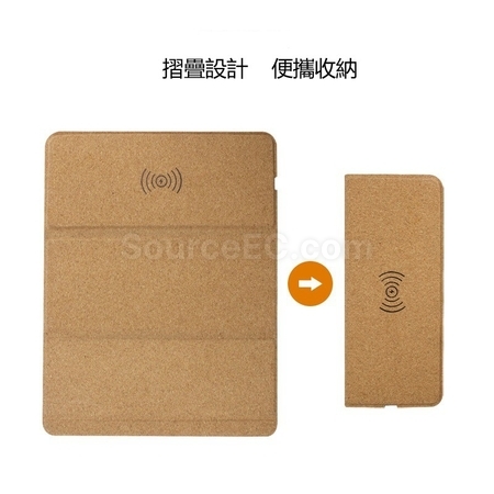 禮品訂造環保軟木無線充滑鼠墊紀念品