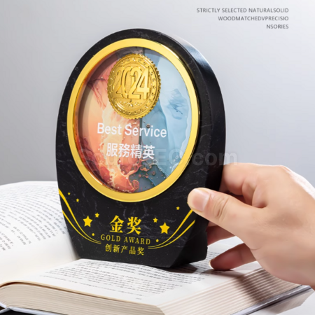 禮品訂造大理石水晶獎座紀念品