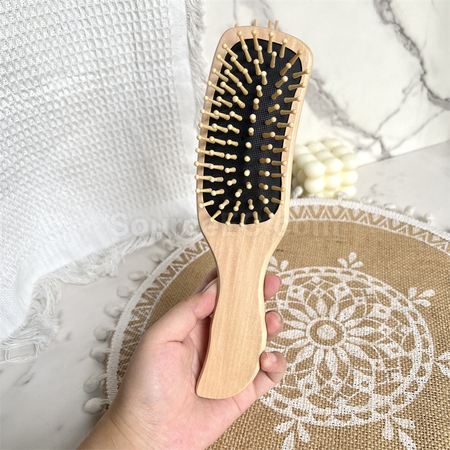 禮品訂造按摩木質梳紀念品