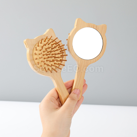 禮品訂造按摩木質梳紀念品