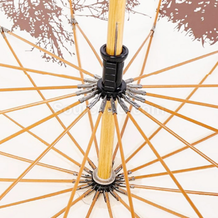 禮品訂造16骨纖維實木傘紀念品