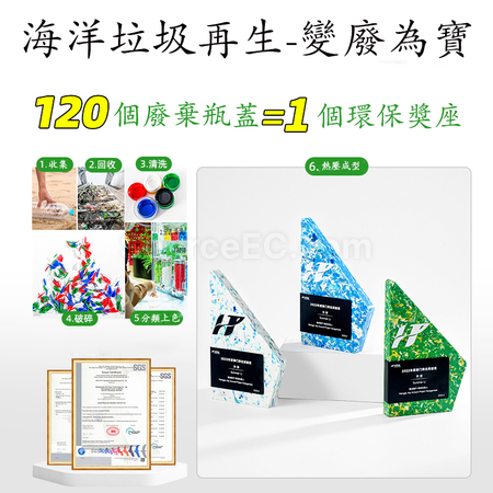 禮品訂造環保獎座紀念品
