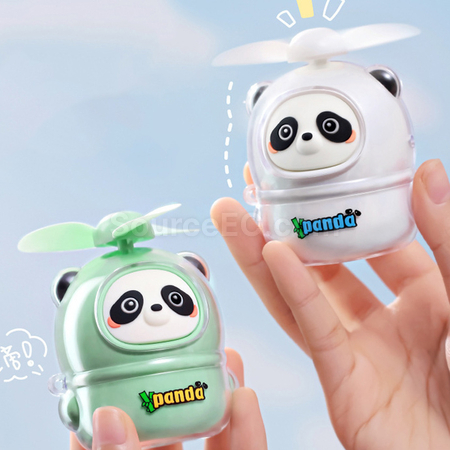 禮品訂造熊貓迷你風扇紀念品