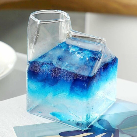 禮品訂造玻璃牛奶杯紀念品