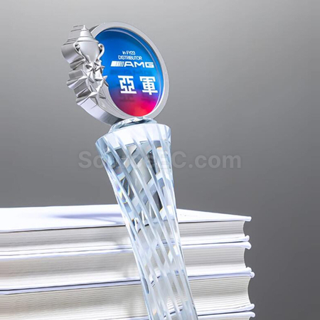 禮品訂造水晶獎座紀念品