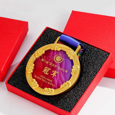 禮品訂造海浪金屬獎牌紀念品