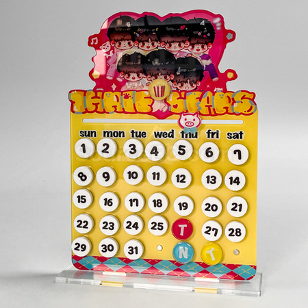 禮品訂造磁吸訂製亞加力月曆紀念品