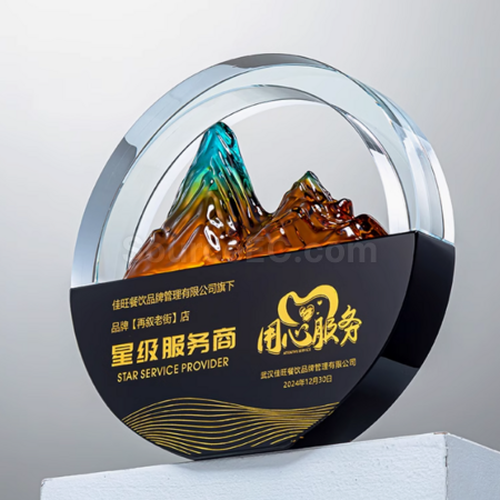 禮品訂造水晶獎座紀念品