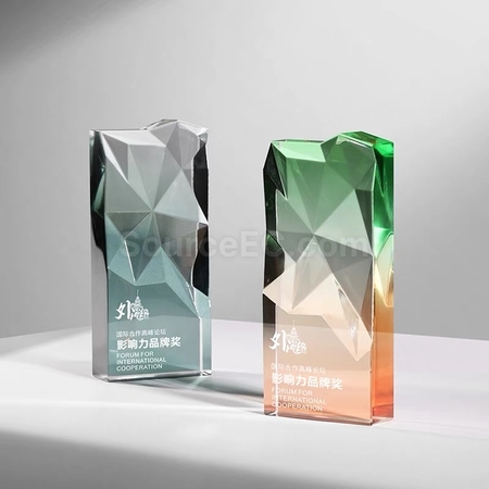 禮品訂造水晶獎座紀念品