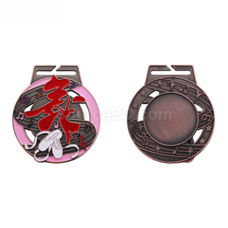 禮品訂造舞蹈金屬獎牌紀念品