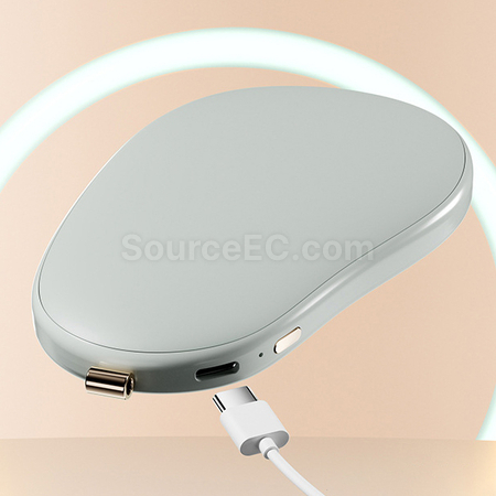 禮品訂造豌豆時尚暖手寶移動電源紀念品