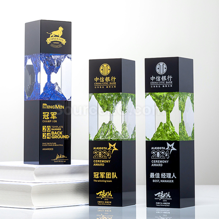 禮品訂造水晶獎座紀念品